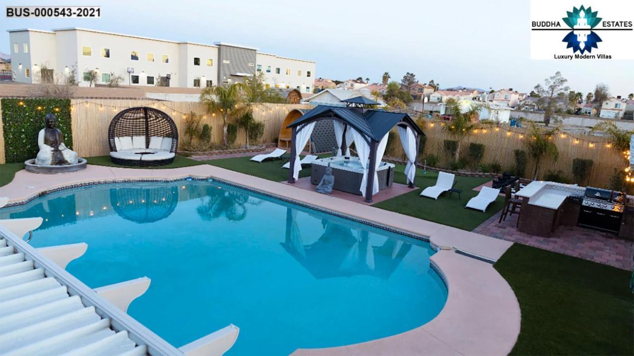 Buddha Mansion Luxury - 8br Modern, Hottub, Huge Pool, Sauna, Bbq Grill, Game